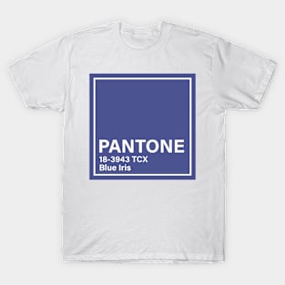 pantone 18-3943 TCX Blue Iris T-Shirt